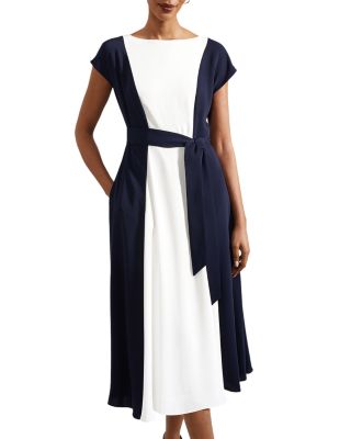 Emery Two Tone Midi Dress