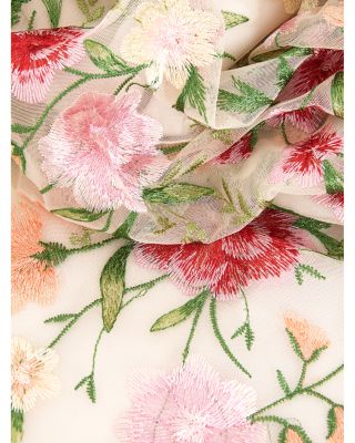 Tia Floral Embroidered Dress