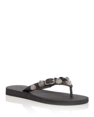 シューズ・サンダルその他 BALENCIAGA Woman Flat sandals White 565547W1S80 9034 WMNS) Balenciaga Round Sandals 'White Black' 694999WCAE19010
