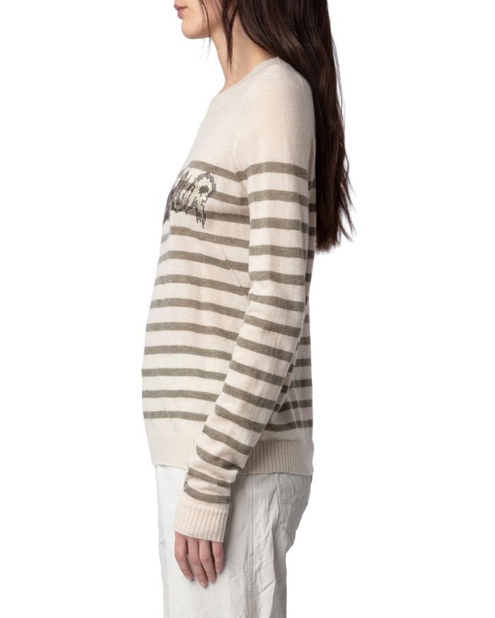 Source Cashmere Striped Sweater