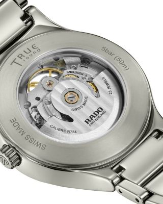 True Round Automatic Open Heart Watch, 40mm