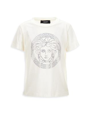 Versace - Girls' Greca Medusa Graphic Tee - Big Kid