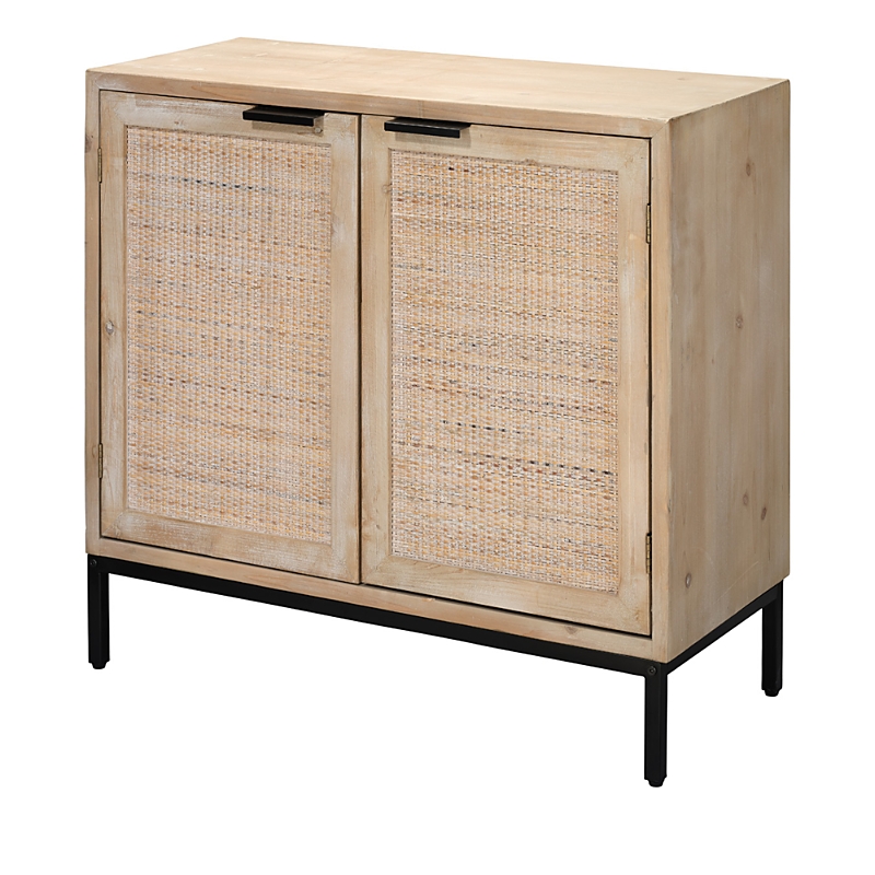 Jamie Young Reed Accent Cabinet In Brown