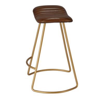 Theo Leather Counter Stool