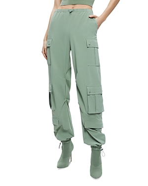 Alice and Olivia Shara Mid Rise Parachute Pants