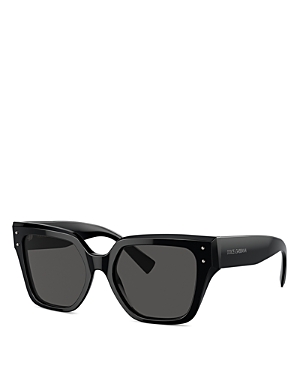 Dolce & Gabbana The Sharp Family Square Sunglasses, 52mm