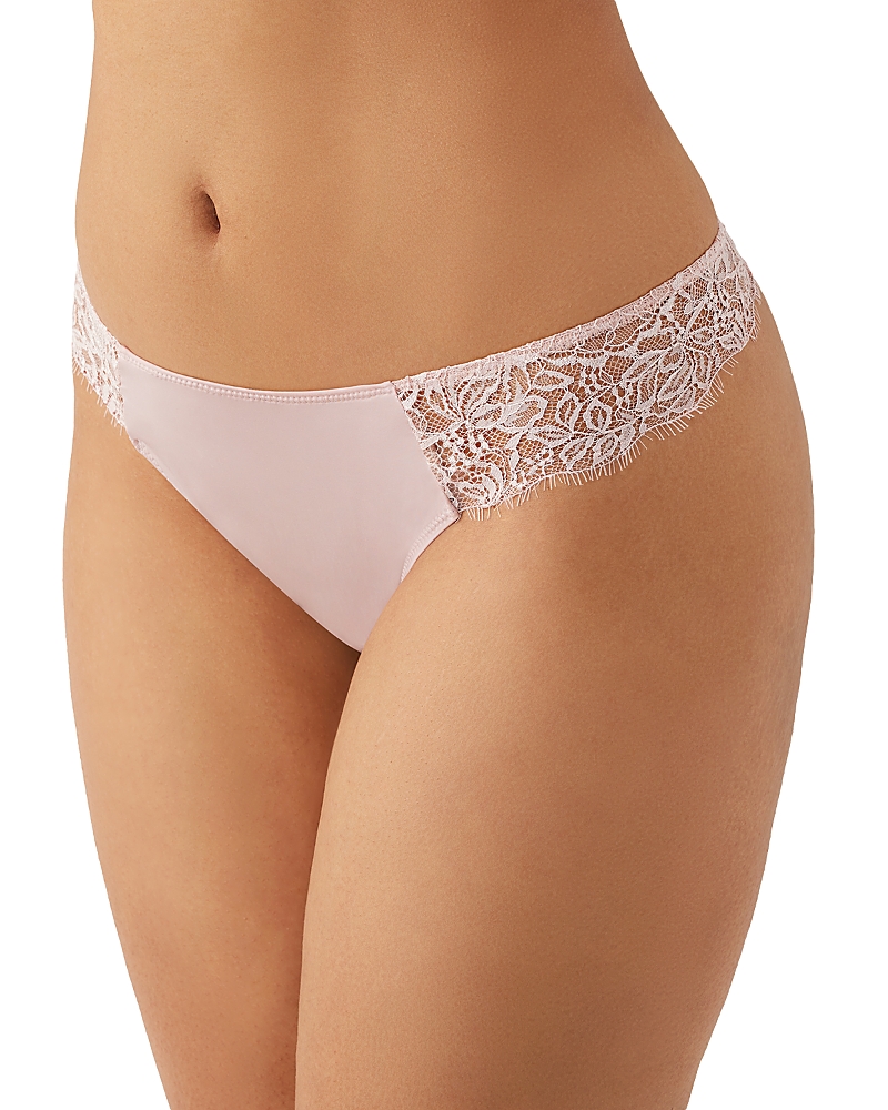 B.tempt'd By Wacoal b. tempt'd by Wacoal It's On Lace Trim Thong