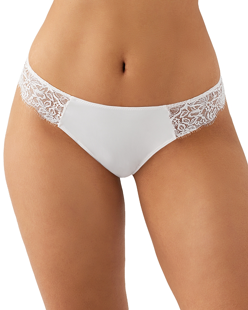 B.tempt'd By Wacoal b. tempt'd by Wacoal It's On Lace Trim Thong
