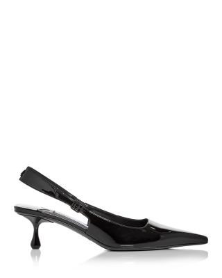 Jimmy Choo Women's Amel 50 Slingback Kitten Heel Pumps
