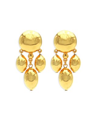 Ben Amun - Bead Clip On Drop Earrings