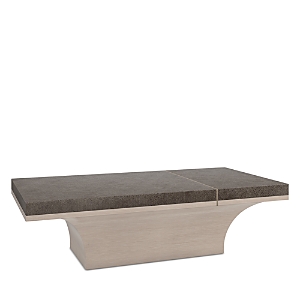 Caracole Full Break Cocktail Table In Brown/beige