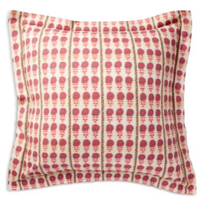St. Frank Fuchsia Daisy Suzani Euro Sham
