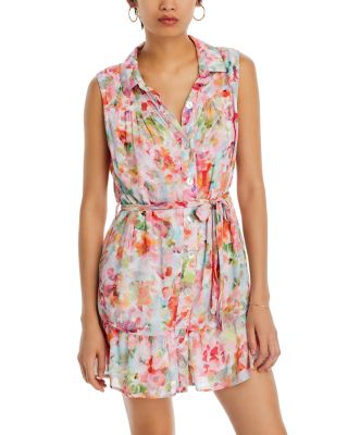 Bella Dahl Sleeveless Mini Shirt Dress