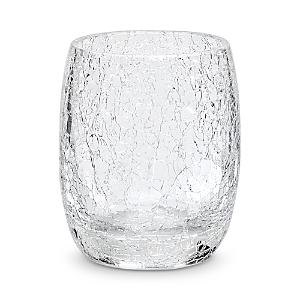 Shop Labrazel Carina Glass Tumbler In Clear Crackle