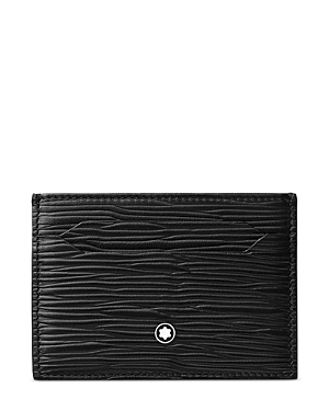Shop Montblanc Meisterstuck 4810 Card Holder In Black