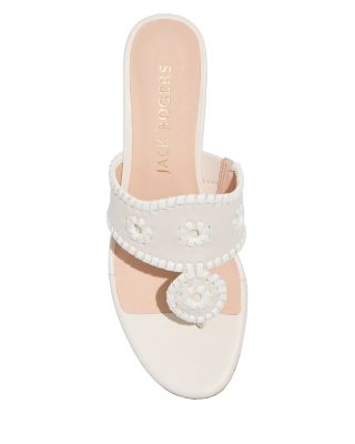 Women's Jacks Thong Toe Wedge Platform Sandals