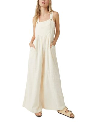 Free People - Sundrenched Wide Leg Overalls