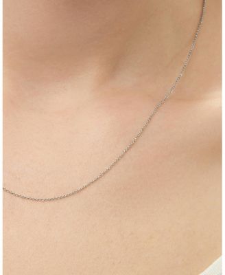 Ana Luisa 10K Gold Floating Lab Grown Diamond Necklace