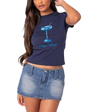EDIKTED TUNED IN TEE