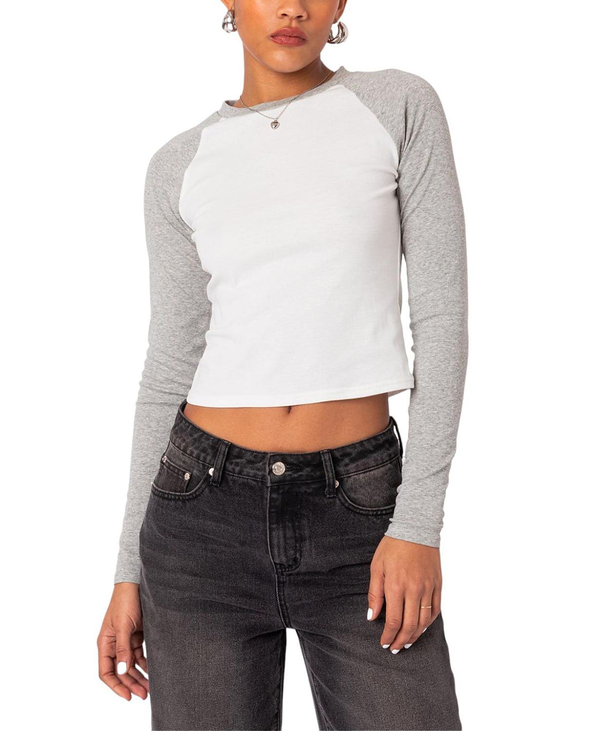 Edikted Raya Long Sleeve T Shirt