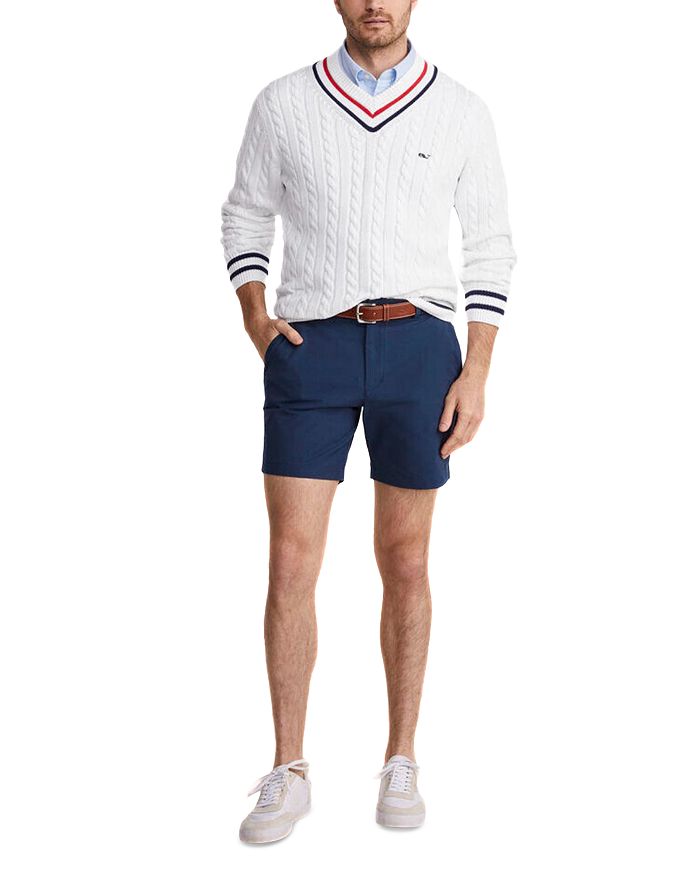 Vineyard Vines 7 On The Go Shorts In Navy
