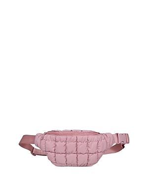 Sol & Selene Resurgence Puffer Belt Bag In Rose