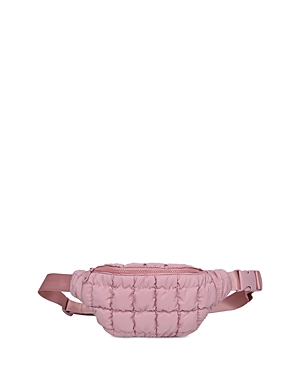 Shop Sol & Selene Resurgence Puffer Belt Bag In Rose