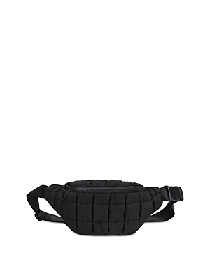 Shop Sol & Selene Resurgence Puffer Belt Bag In Black