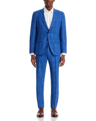 H-Huge Plaid Slim Fit Suit