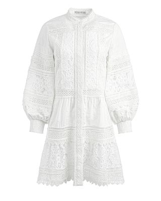 Alice and Olivia Cailin Tiered Tunic Dress | Bloomingdale's