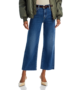 Shop 7 For All Mankind High Rise Cropped Wide Leg Alexa Jeans In Clara