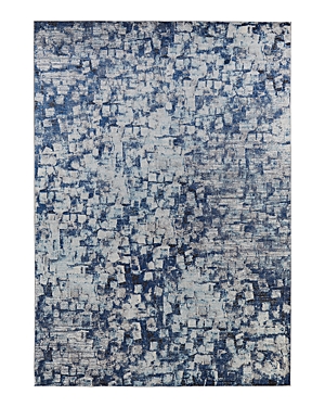 Shop Feizy Edgemont Edg39ipf Area Rug, 6'7 X 9'6 In Blue/ivory