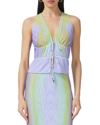 AFRM - Mirna Tie Front Tank Top