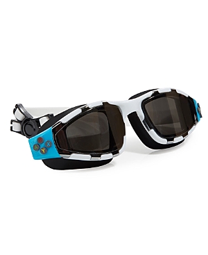 Shop Bling2o Boys' Platinum Edition Gaming Controller Swim Goggle - Ages 5+ In White