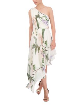 Bcbgmaxazria one shoulder gown hotsell