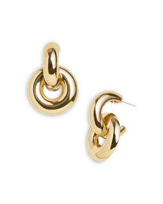 Baublebar Mia Linked Circle Drop Earrings