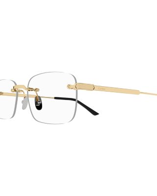 Signature C Rectangular Eyeglasses, 55mm