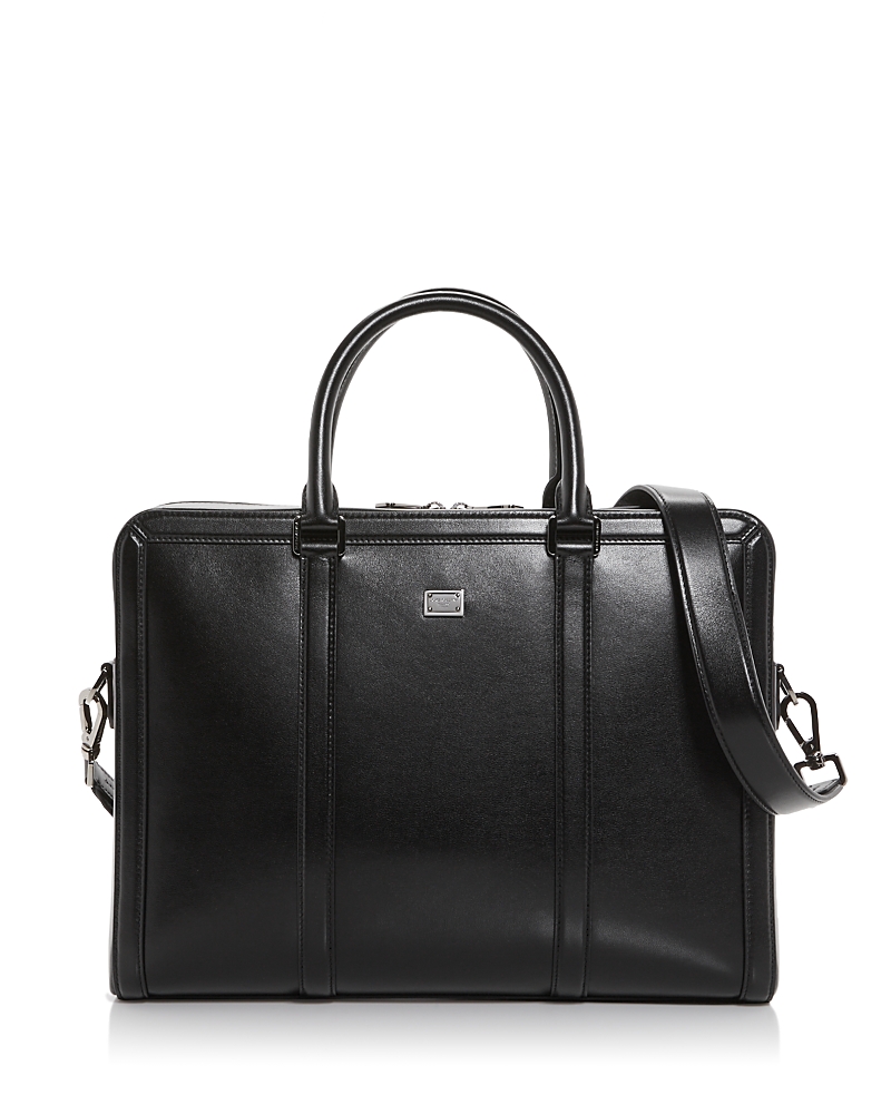 Dolce & Gabbana Dual-handle Briefcase In Black