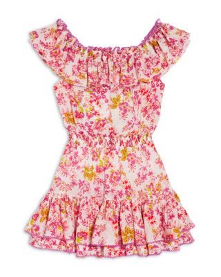 Poupette St. Barth - Girls' Bella Mini Dress - Little Kid, Big Kid