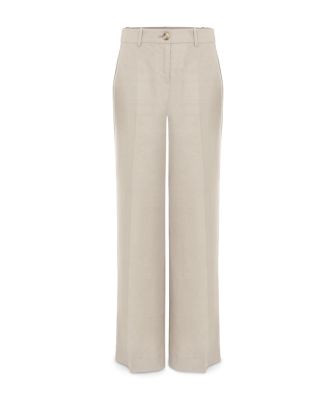 Roberta Linen Wide Leg Pants