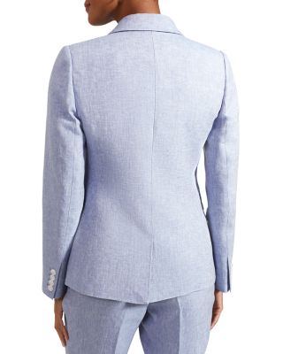 Adina Linen Double Breasted Jacket