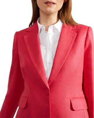 Mirabel Linen Single Breasted Jacket