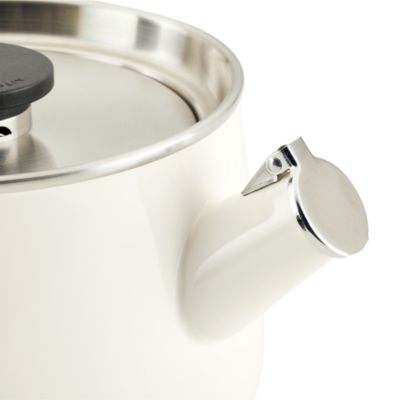 Enameled Steel Induction 2 Qt Whistling Tea Kettle