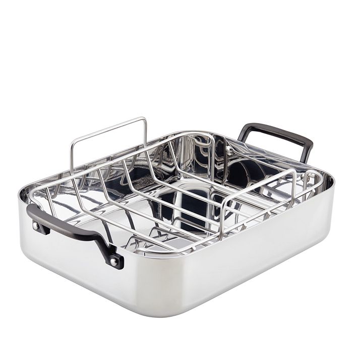 Steel Roaster and Rack