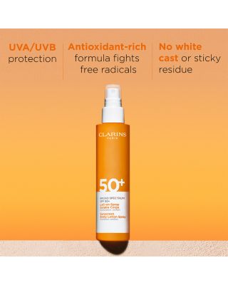 Sunscreen Body Lotion Spray Broad Spectrum SPF 50+ 5 oz.