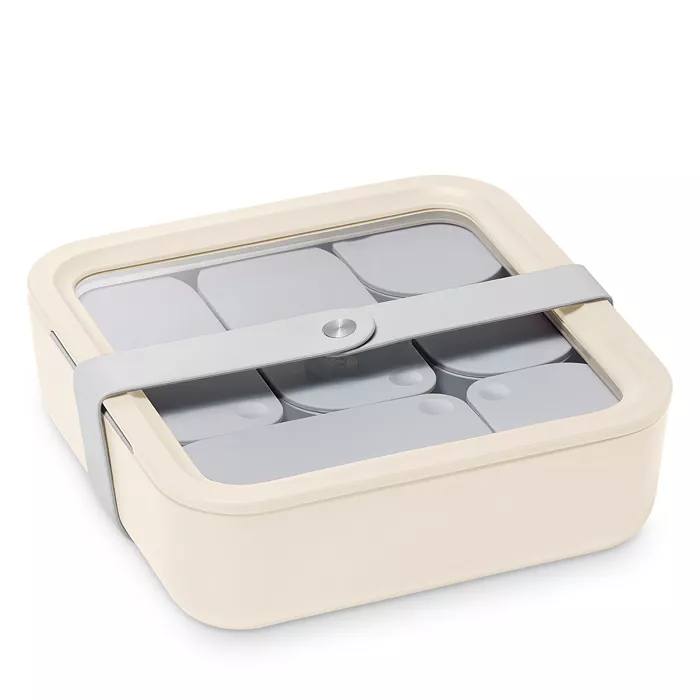 glass food container - plastic free