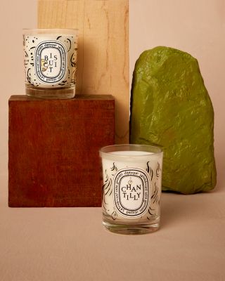 DIPTYQUE(ディプティック) 限定クラシックキャンドル Chantilly diptyque-white-candle-boost-