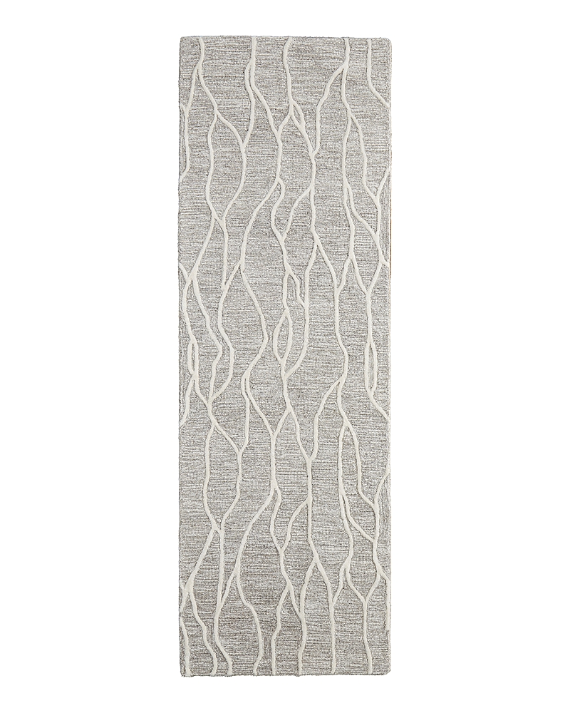 Photos - Chandelier / Lamp Feizy Enzo 7428734F Runner Area Rug, 2'6 x 8' 7428734FIVYGRYI6A