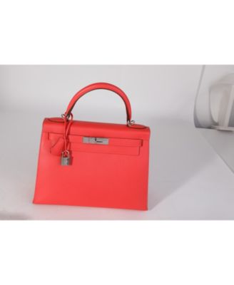 Kelly Leather Handbag