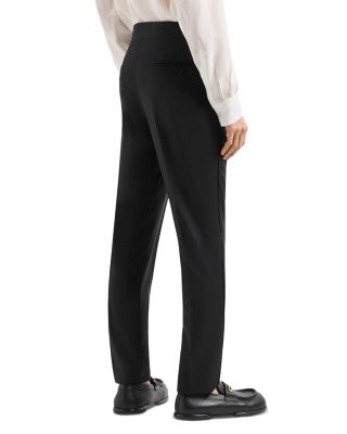 Essential G Line Straight Leg Tuxedo Trousers